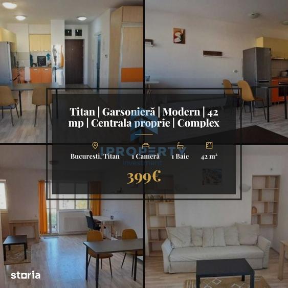 Garsonieră decomandată în Titan