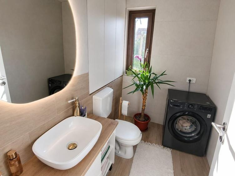 Apartament cu 3 camere semidecomandat, mobilat în Borhanci
