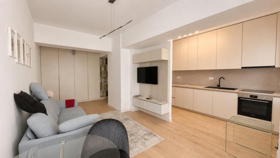 Apartament cu 2 camere, mobilat în Pipera
