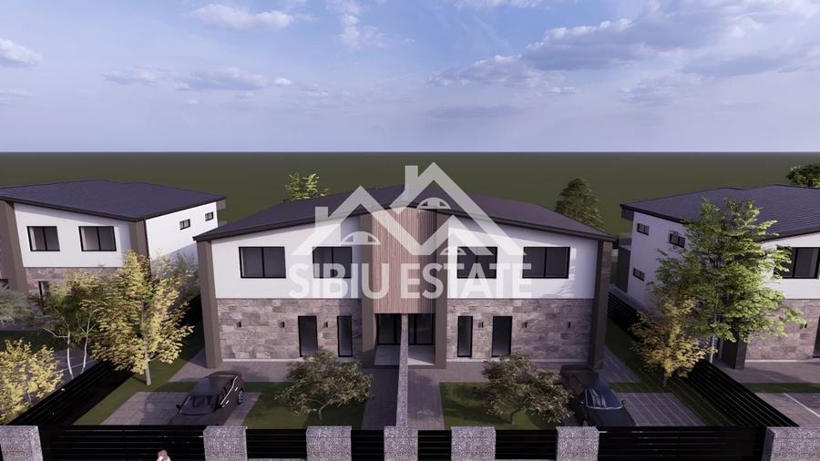 Duplex cu 4 camere cu Canalizare în Șura Mică
