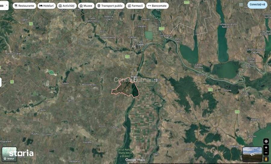 Teren extravilan Chiscani jud Braila