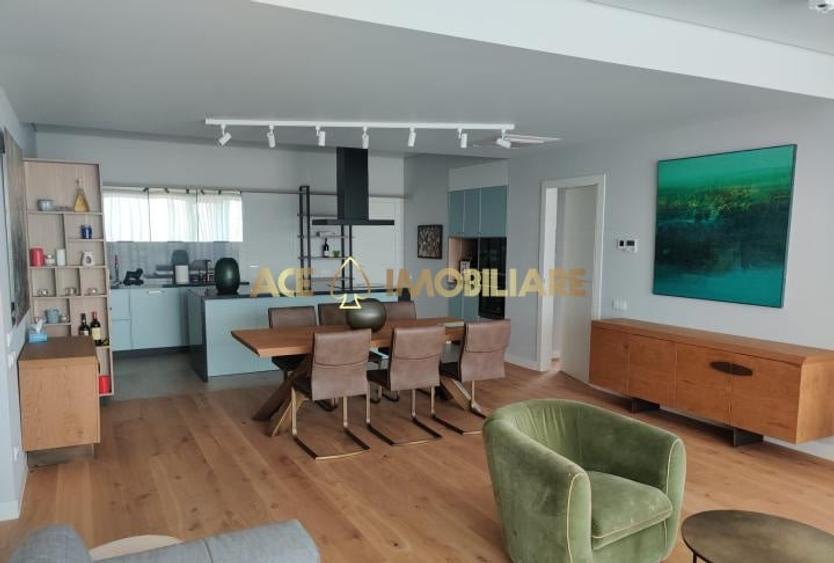 Apartament cu 5 camere decomandat, mobilat în Floreasca