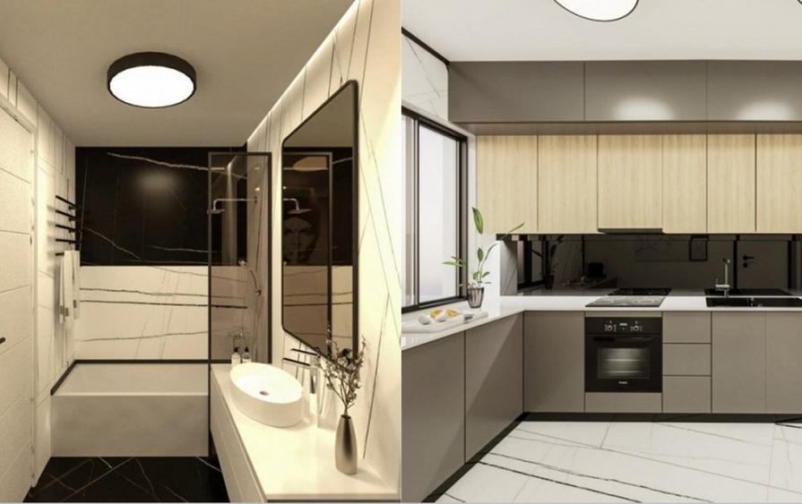 Apartament cu 3 camere decomandat în Moșilor