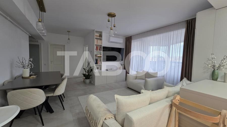 Apartament cu 3 camere decomandat, mobilat în Mihai Viteazul
