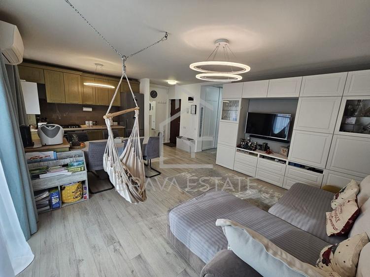 Apartament cu 2 camere decomandat, mobilat în Bună Ziua