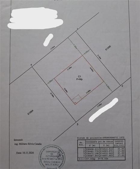 Casă individuală cu 4 camere cu Canalizare în Central
