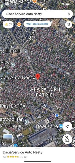 Teren Construcții intravilan de 1353 mp, în Apărătorii Patriei