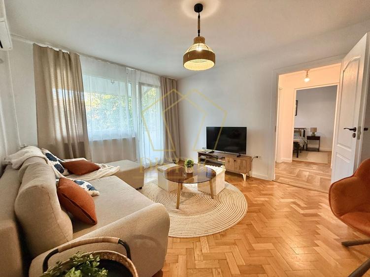 Apartament cu 2 camere semidecomandat, mobilat în Tipografilor