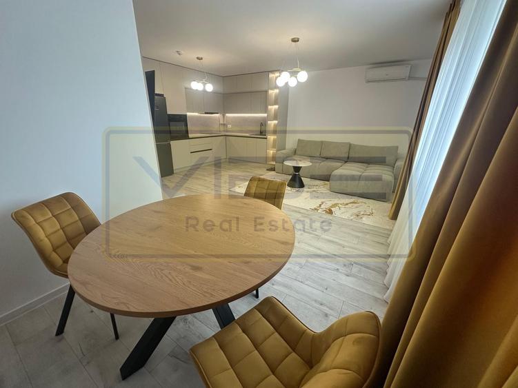 Apartament cu 2 camere semidecomandat, mobilat în Frumoasa