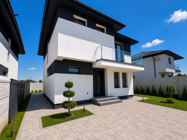 Casă individuală cu 5 camere cu Teren 334 Mp în Berceni
