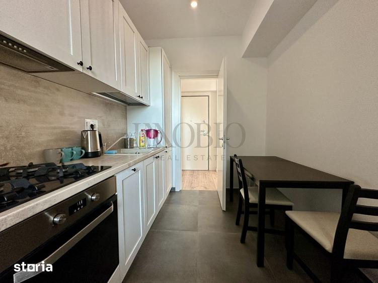 Apartament cu 2 camere, mobilat în Băneasa