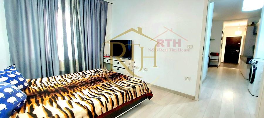 Apartament cu 2 camere semidecomandat, mobilat în Giroc