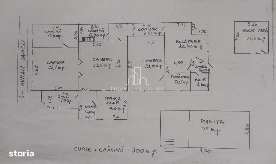 Casa de Vanzare 150 Mp/500 Mp Teren, Str Avram Iancu, Zona Cetate - 5