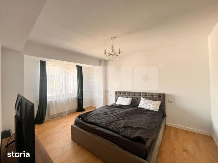 Apartament cu 3 camere, mobilat în Central