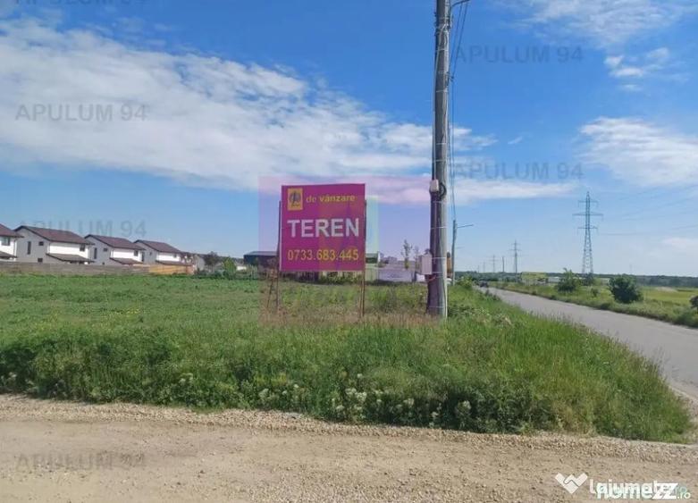 Teren de 3500 mp, în Săbăreni
