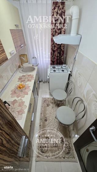 Apartament cu 2 camere semidecomandat în Central
