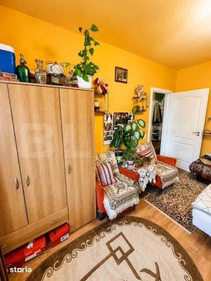 Apartament decomandat, mobilat si utilat, 32,5 mp utili, balcon - 9