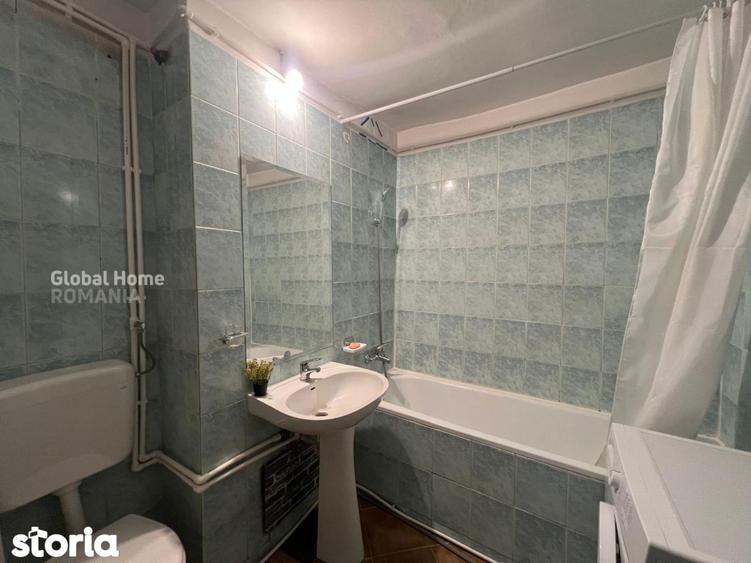 Apartament cu 2 camere semidecomandat, mobilat în Decebal