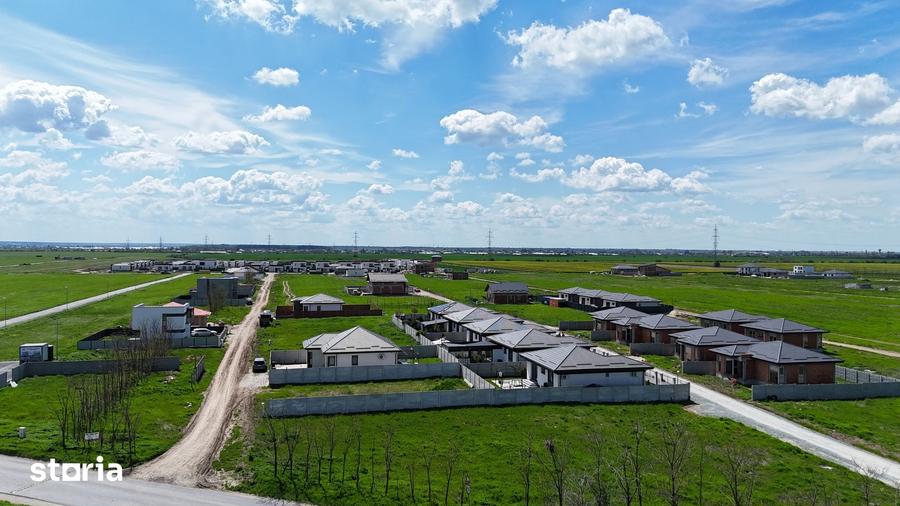 Teren lot de vanzare dubla deschidere - 506mp Berceni Ilfov - 1