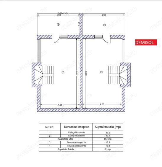 Casă cu 4 camere cu Teren 250 Mp în Hlincea