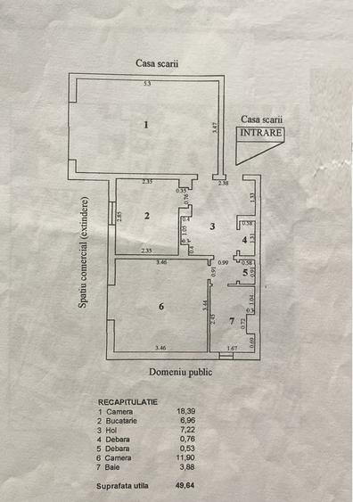 Spațiu comercial, de 70 mp, în Siderurgiștilor