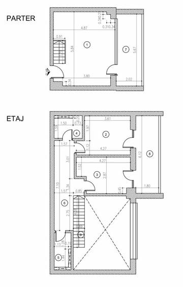 Apartament cu 3 camere decomandat în Pipera