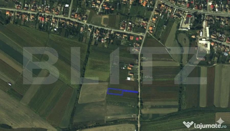 Teren de 1500 mp, în Odoreu