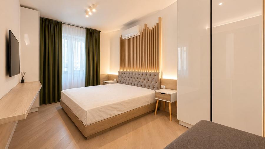 Apartament cu 3 camere decomandat, mobilat în Pipera