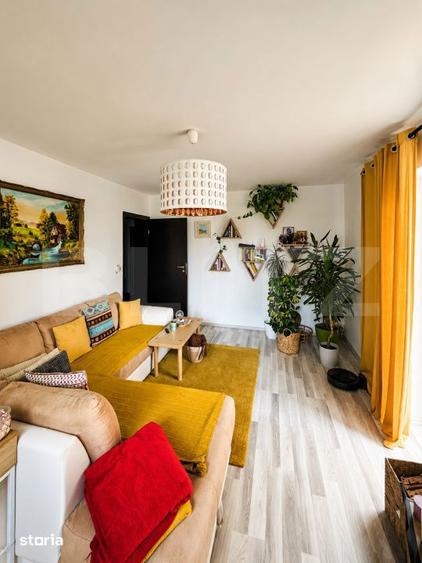Apartament cu 2 camere decomandat, mobilat în Sânpetru