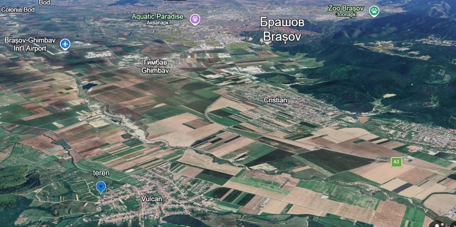 Teren Construcții intravilan de 1667 mp, în Vulcan