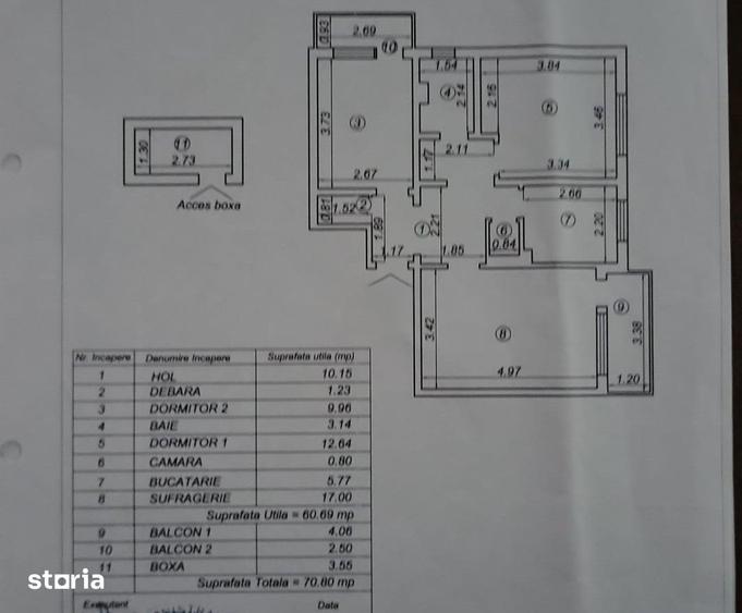 Apartament 3 camere decomandat Tomis Nord - 1