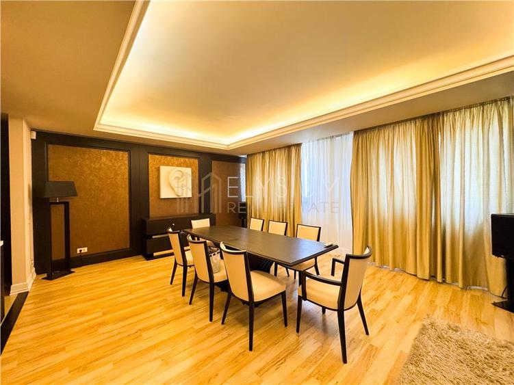 Apartament cu 4 camere decomandat, mobilat în Herăstrău