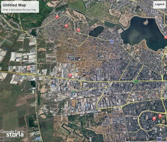 Teren de 3970 mp, în Militari