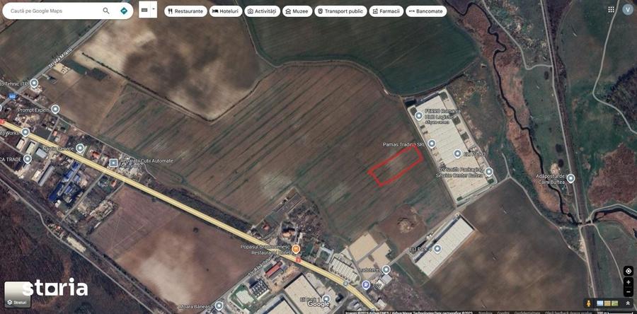 Teren de 2200 mp, în Central