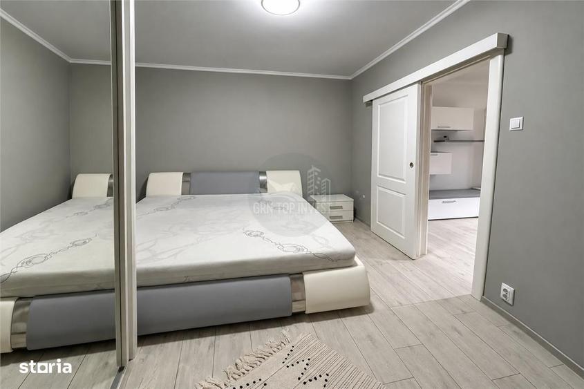 Apartament cu 2 camere nedecomandat, mobilat în Vasile Aaron
