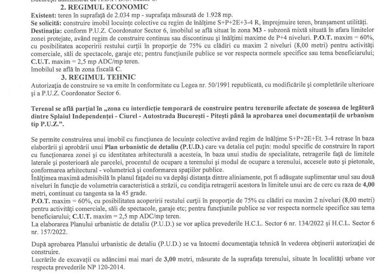 Teren Construcții intravilan de 2034 mp, în Militari