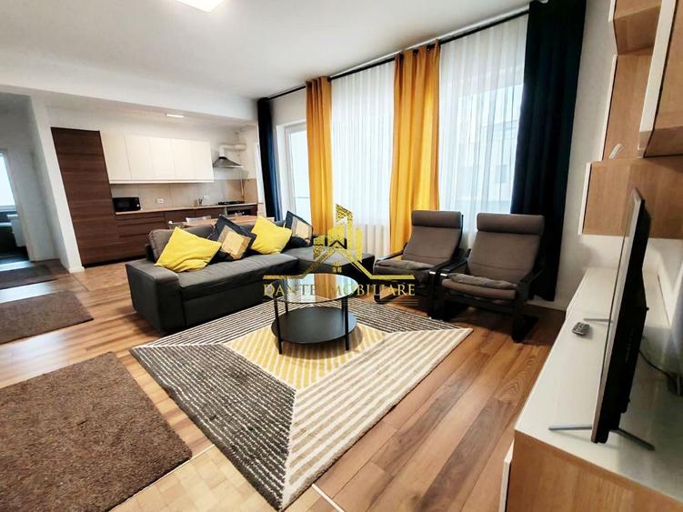 2 camere, mobilat modern, bloc nou, terasa, parcare, Buna ziua,  LIDL - 1