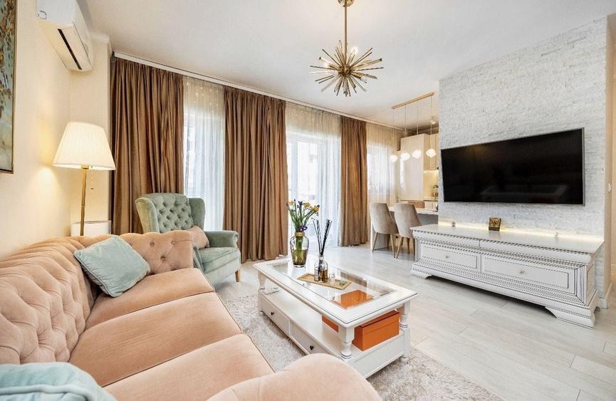 Apartament cu 2 camere decomandat, mobilat în Pipera