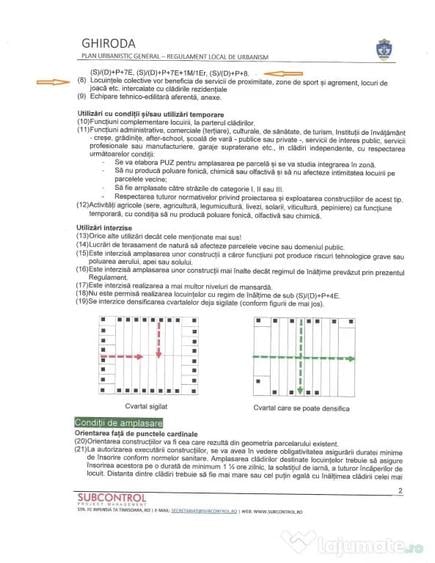 Teren Constructii Rezidentiale, 4037mp, Regim Inaltime Mare - 5
