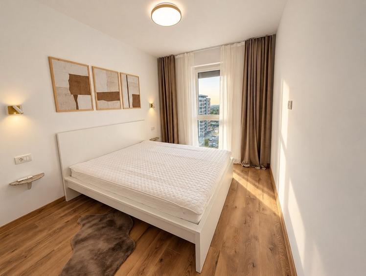 Apartament cu 2 camere semidecomandat în Central