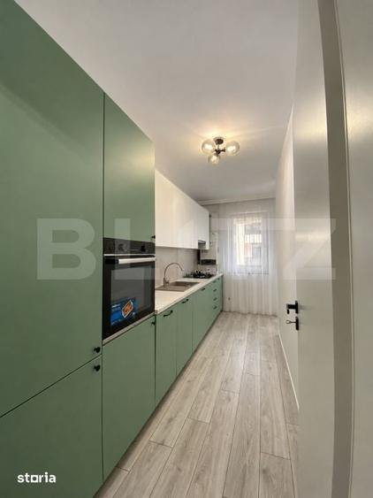 Apartament cu 3 camere semidecomandat în Obcini