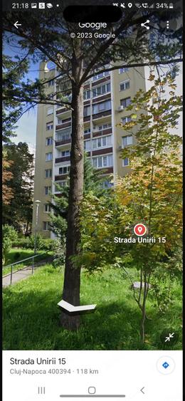 Apartament cu 2 camere semidecomandat în Exterior Sud
