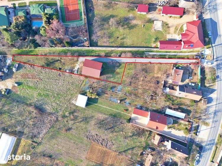 Casă cu 3 camere cu Teren 1237 Mp în Ghioroc