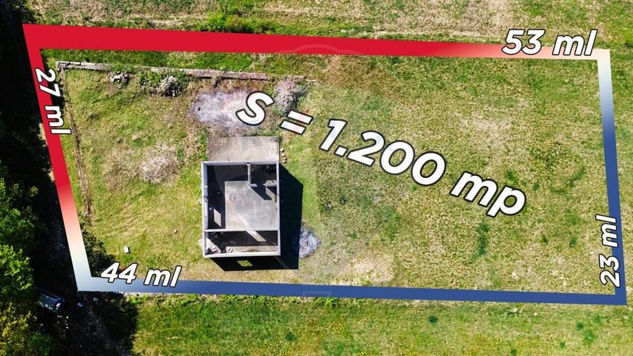 Casă cu 3 camere cu Teren 1200 Mp în Coaș