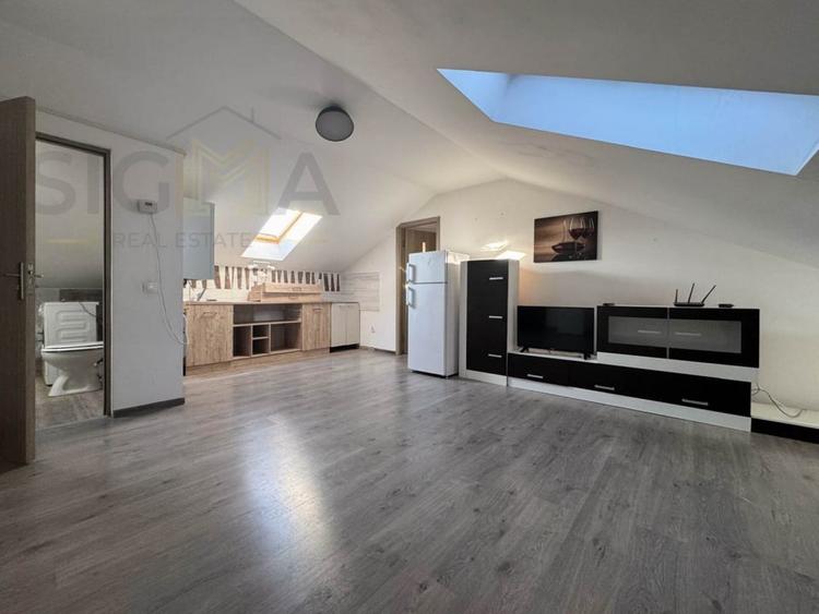 Apartament cu 2 camere semidecomandat, mobilat în Bună Ziua