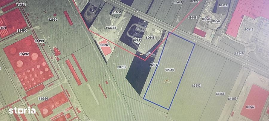 Teren de 30500 mp, în Bradu