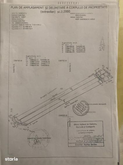 Teren de 15000 mp, în Corbii Mari