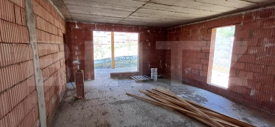 Casă la roșu 4 camere, 105 mp, 5 ari teren, zona Sigmir - 5