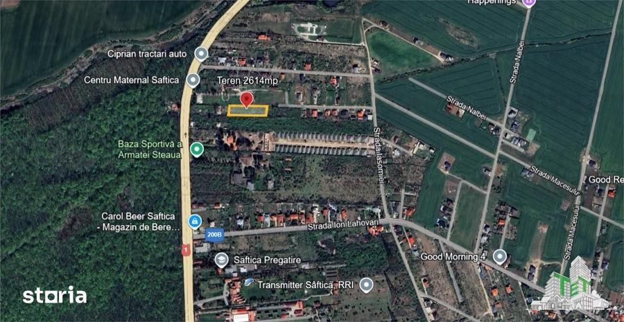 Teren de 647 mp, în Balotești