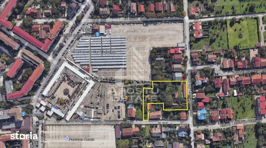 Teren de 4150 mp, în Iosefin